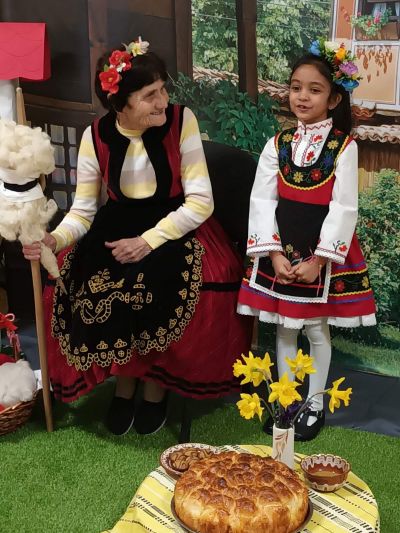 Поздрав за Баба Марта - ДГ Слънце - Паничери, Хисаря